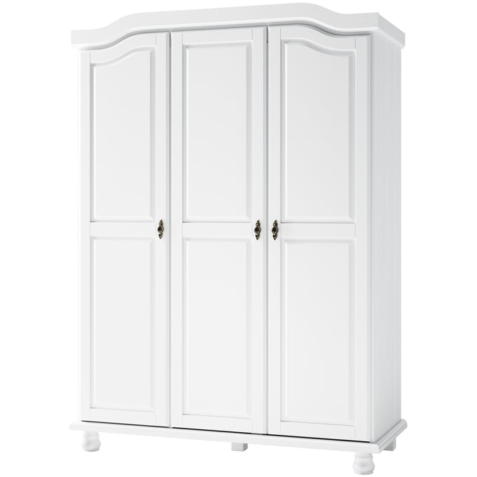 Palace Imports Kyle White 3 Door Wardrobe PIF-8101D