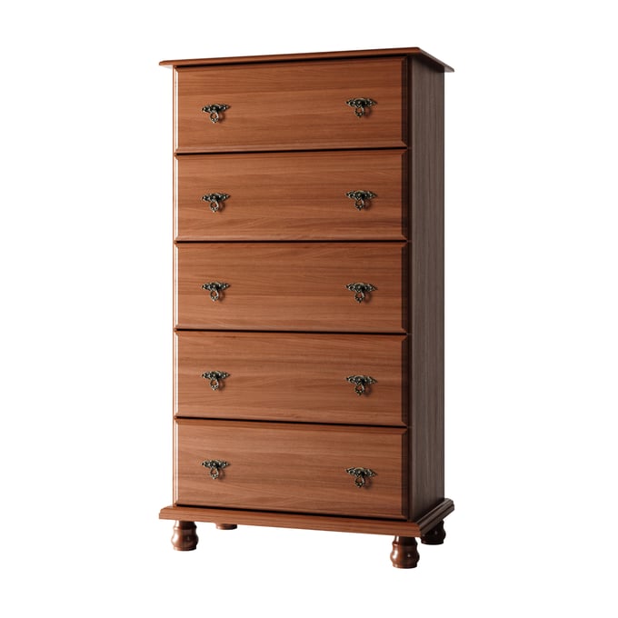 Palace Imports Kyle Mocha 5 Jumbo Drawers Chest PIF-8313