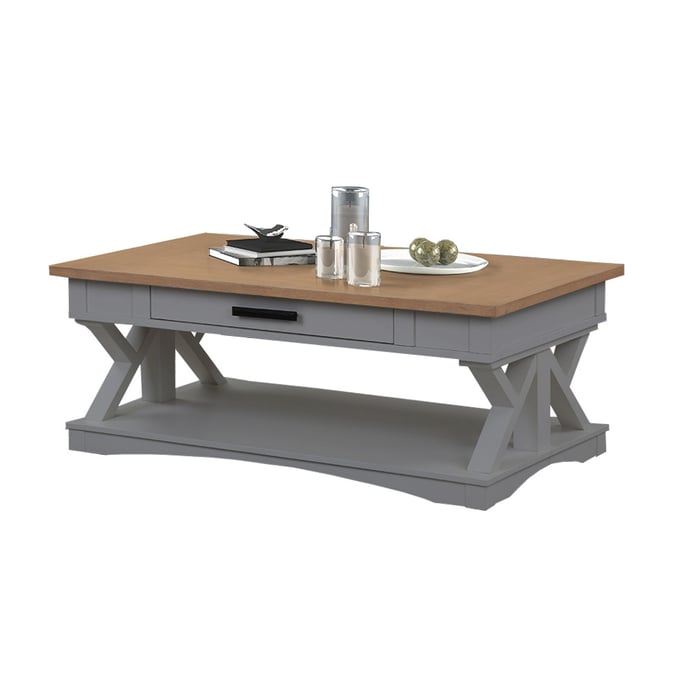 Parker House Americana Modern Grey Cocktail Table PKH-AME01-DOV