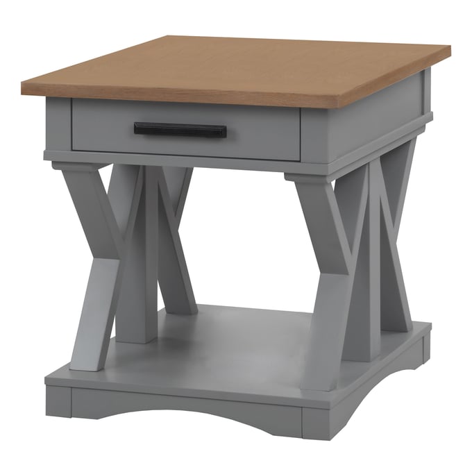 Parker House Americana Modern Grey End Table PKH-AME02-DOV