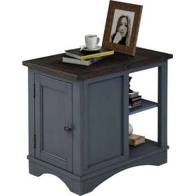 Parker House Americana Modern Blue Chairside Table