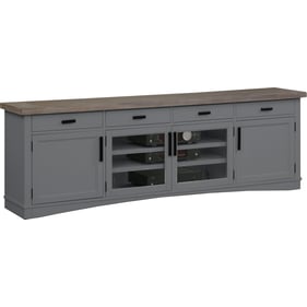 Parker House Americana Modern Gray 92 Inch TV Console