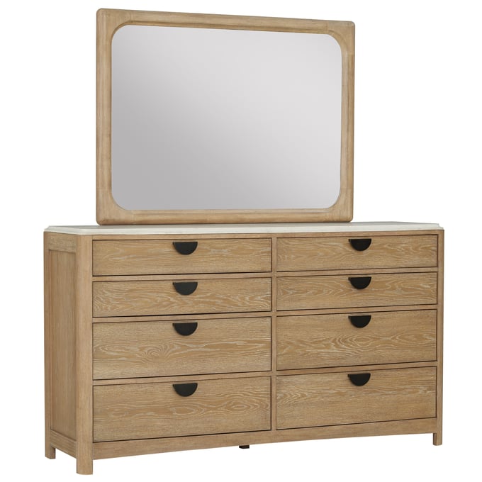 Parker House Escape Brown 8 Drawers Dresser and Mirror PKH-BESC-2131-2