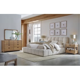 Parker House Escape Brown 4pc Bedroom Set with Queen Bed