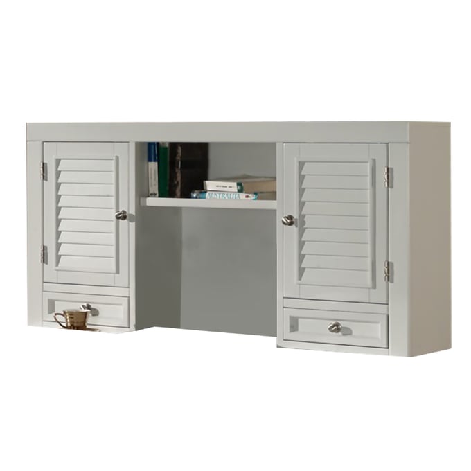 Parker House Boca White 48 Inch Hutch PKH-BOC347H