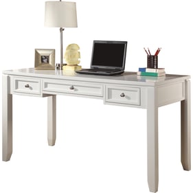 Parker House Boca White 57 Inch Writing Desk