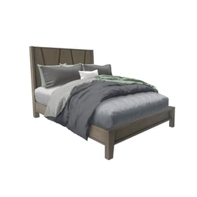 Parker House Pure Modern Grey Queen Panel Bed