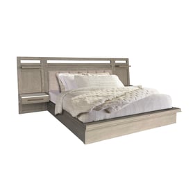 Parker House Pure Modern Grey King Platform Wall Bed