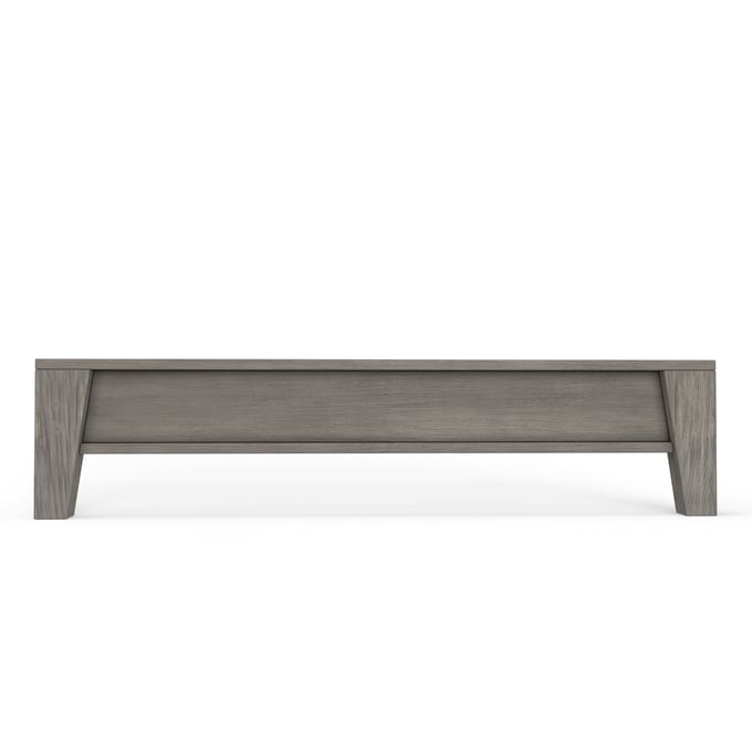 Parker House Pure Modern Grey Queen Panel Footboard and Slats PKH-BPUR1150FB