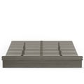 Parker House Pure Modern Bedroom Footboard Low Profile and Slat Roll