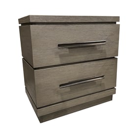 Parker House Pure Modern Gray 2 Drawers Nightstand