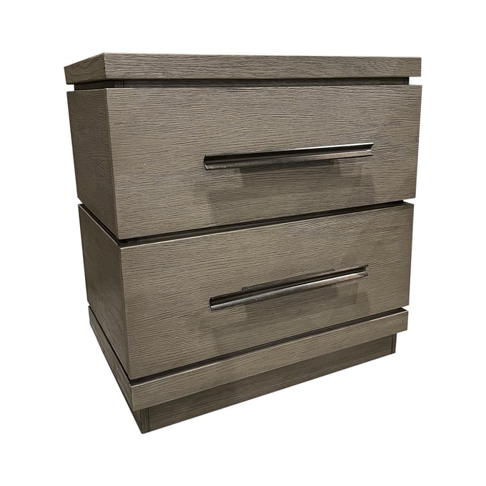 Parker House Pure Modern Gray 2 Drawers Nightstand PKH-BPUR52232