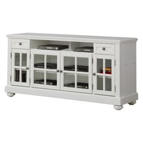 Parker House Cape Cod White 63 Inch TV Console