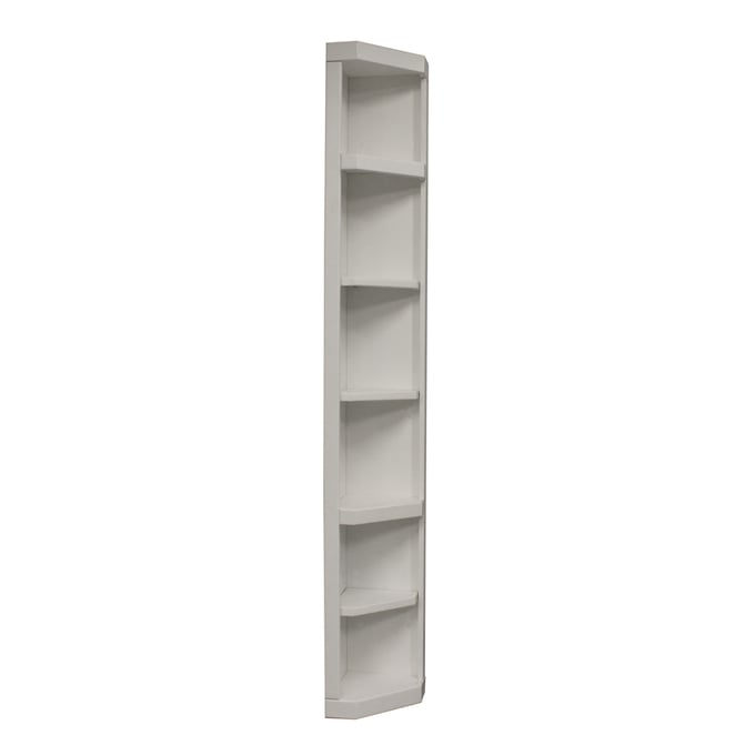 Parker House Catalina White Outside Corner Bookcase PKH-CAT450