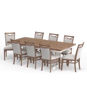 Parker House Americana Modern Beige 9pc Dining Room Set