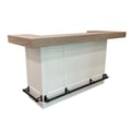 Parker House Americana Modern Dining 78 in. Bar with quartz insert