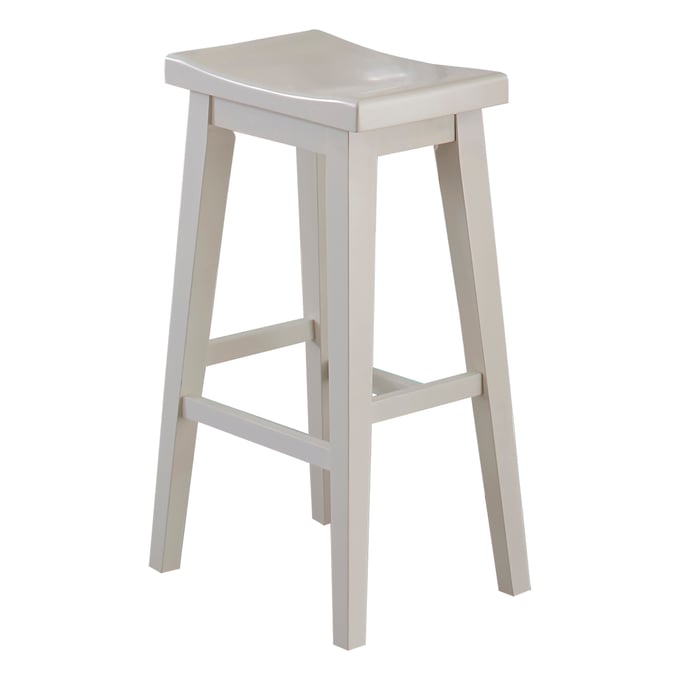 Parker House Americana Modern White Bar Stool PKH-DAME1030-COT