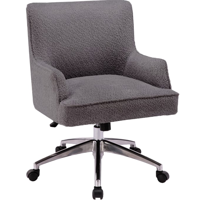 Parker House Dark Grey Fabric Desk Chair PKH-DC504-HMC