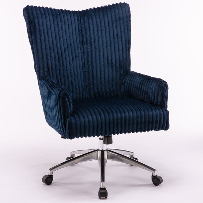 Parker House Dark Blue Desk Chair PKH-DC505-BKN