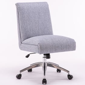 Parker House Light Blue Fabric Desk Chair