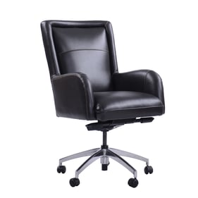 Parker House Verona Blackberry Leather Desk Chair