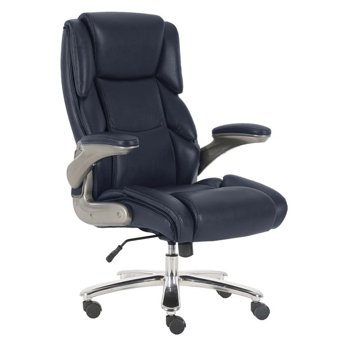 Parker House Dark Blue Fabric Heavy Duty Desk Chair PKH-DC313HD-ADM