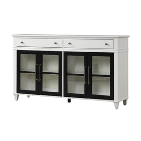 Parker House Domino White 68 Inch TV Console