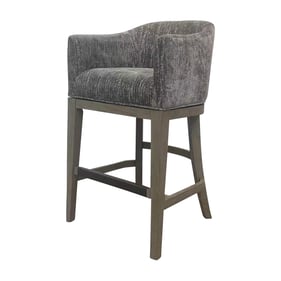 Parker House Pure Modern Ash Upholstered Swivel Barstool