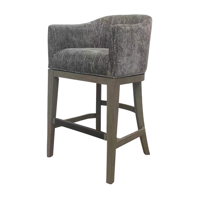 Parker House Pure Modern Ash Upholstered Swivel Barstool PKH-DPUR2530S