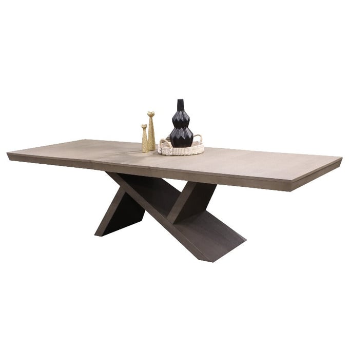 Parker House Pure Modern Grey Pedestal Table with Butterfly Top PKH-DPUR88PED-2