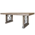 Parker House Sundance Dining - Sandstone Dining Table 86 in. x 42 in. to 110 in. (24 in. Butterfly Leaf)