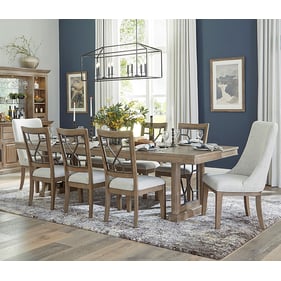 Parker House Sundance Brown 9pc Dining Room Set