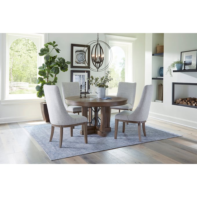 Parker House Sundance Brown 5pc Dining Room Set PKH-DSUN54RND-SS-DR-S1