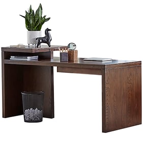 Parker House Elevation Brown 66 Inch Writing Desk