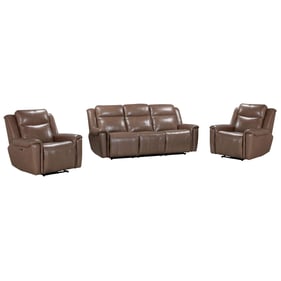 Parker House Atlantis Brown Power Reclining Zero Gravity Sofa and 2 Recline...