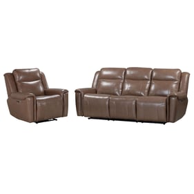 Parker House Atlantis Brown Power Reclining Zero Gravity Sofa and Recliner