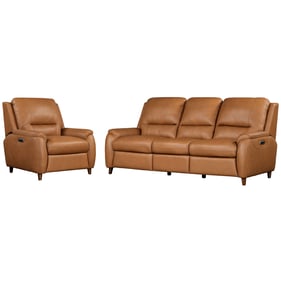 Parker House Austin Brown Power Reclining Sofa and Recliner