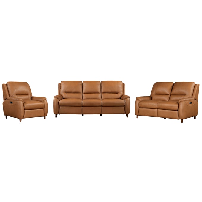 Parker House Austin Brown Power Reclining 3pc Living Room Set PKH-MAUS-321PH-CMCR