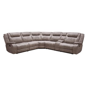 Parker House Blake Taupe 6pc Reclining Sectional