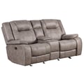 Parker Living Blake - Desert Taupe Reclining Console Loveseat