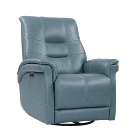 Parker House Carnegie Blue Power Swivel Glider Recliner