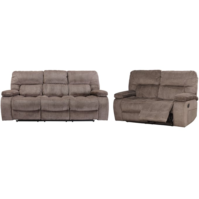 Parker House Chapman Brown Manual Reclining 2pc Living Room Set PKH-MCHA-42-KON