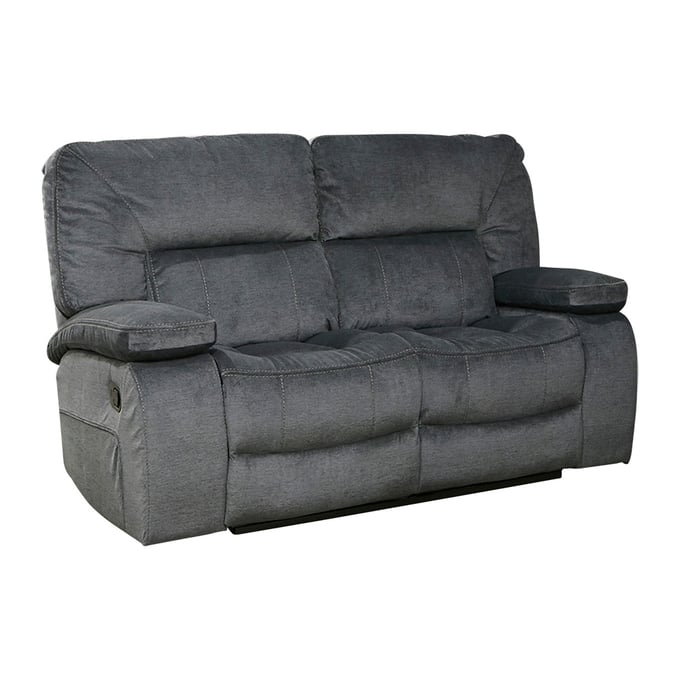 Parker House Chapman Grey Reclining Loveseat PKH-MCHA822-POL