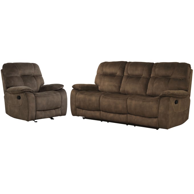 Parker House Cooper Brown Manual Reclining Sofa and Recliner PKH-MCOO-31-SBR