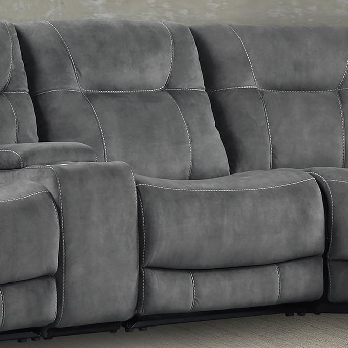 Parker House Cooper Grey Armless Recliner PKH-MCOO810-SGR