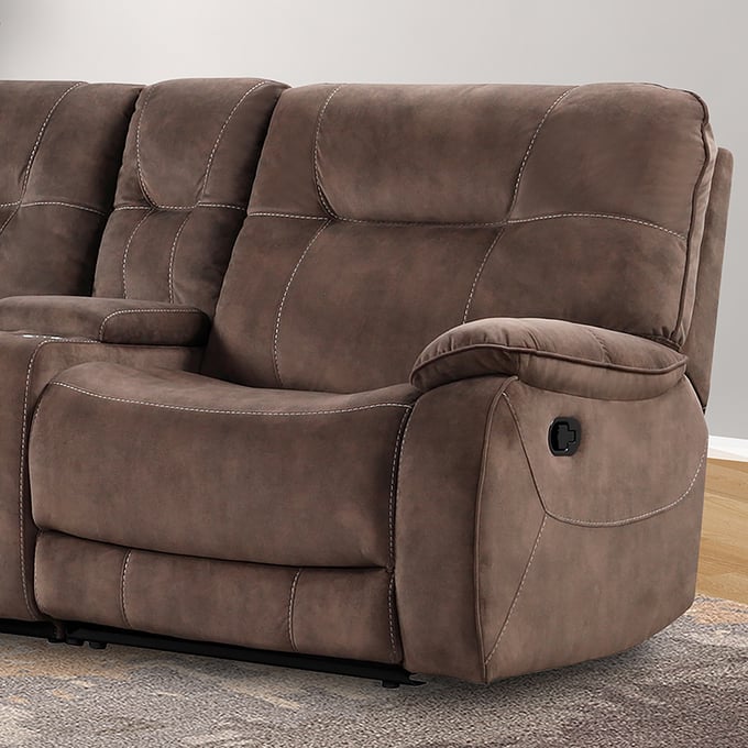 Parker House Cooper Brown Right Arm Facing Recliner PKH-MCOO811R-SBR