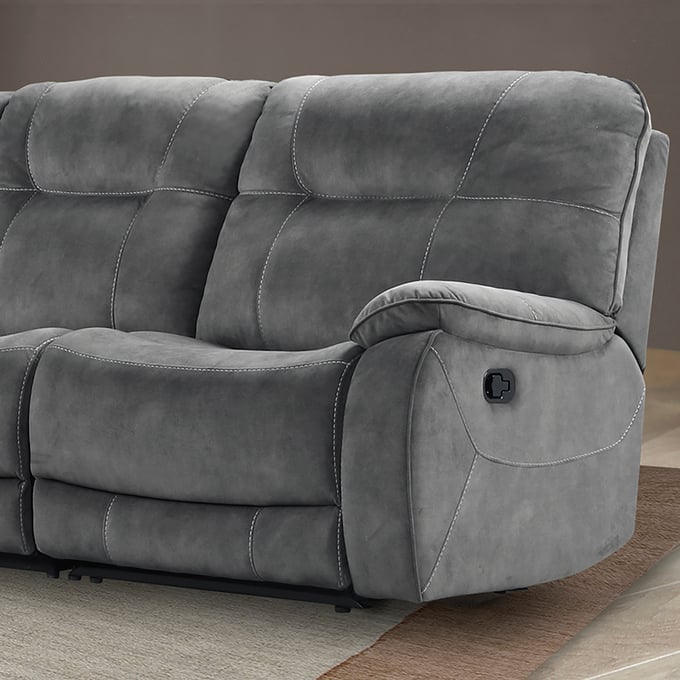 Parker House Cooper Grey Right Arm Facing Recliner PKH-MCOO811R-SGR