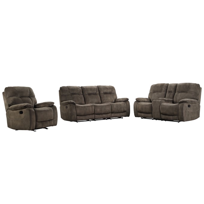 Parker House Cooper Brown 3pc Living Room Set PKH-MCOO-321-SBR