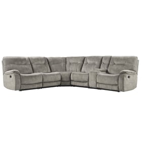 Parker House Cooper Beige 6pc Modular Manual Reclining Sectional