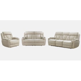 Parker House Dalton Beige Power Reclining 3pc Living Room Set